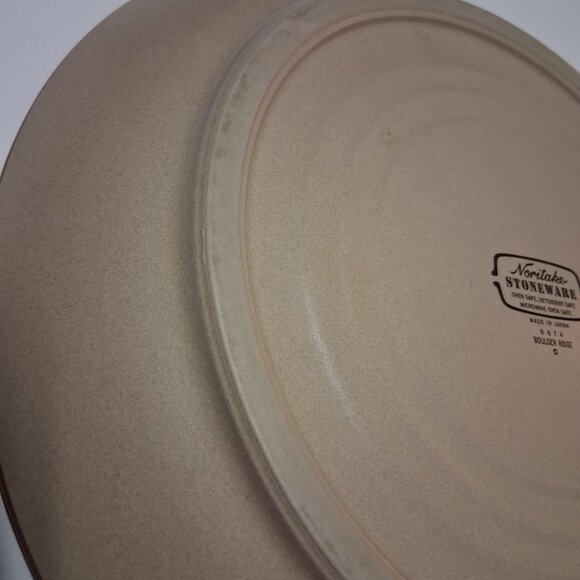 Noritake Stoneware Boulder Ridge Dinner Plate Aztec Replacement Vintage Retired - Picture 11 of 16